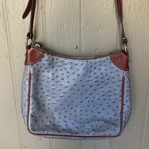 Dooney & Bourke Kimberly ostrich crossbody bag - Picture 5 of 16